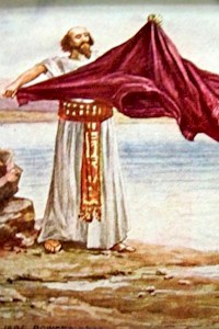 Elisha receiving mantle