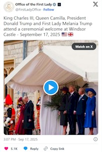 Welcome at Windsor Castle