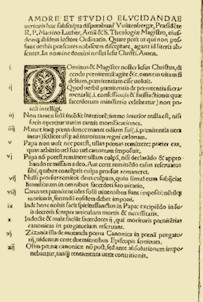 Martin Luther’s 95 Theses